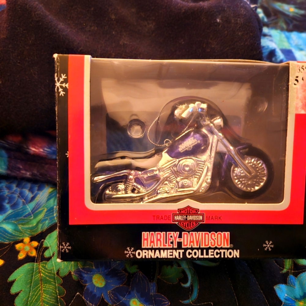 Harley Davidson Ornament From The Harley Davidson North Pole Motorcycle Club.